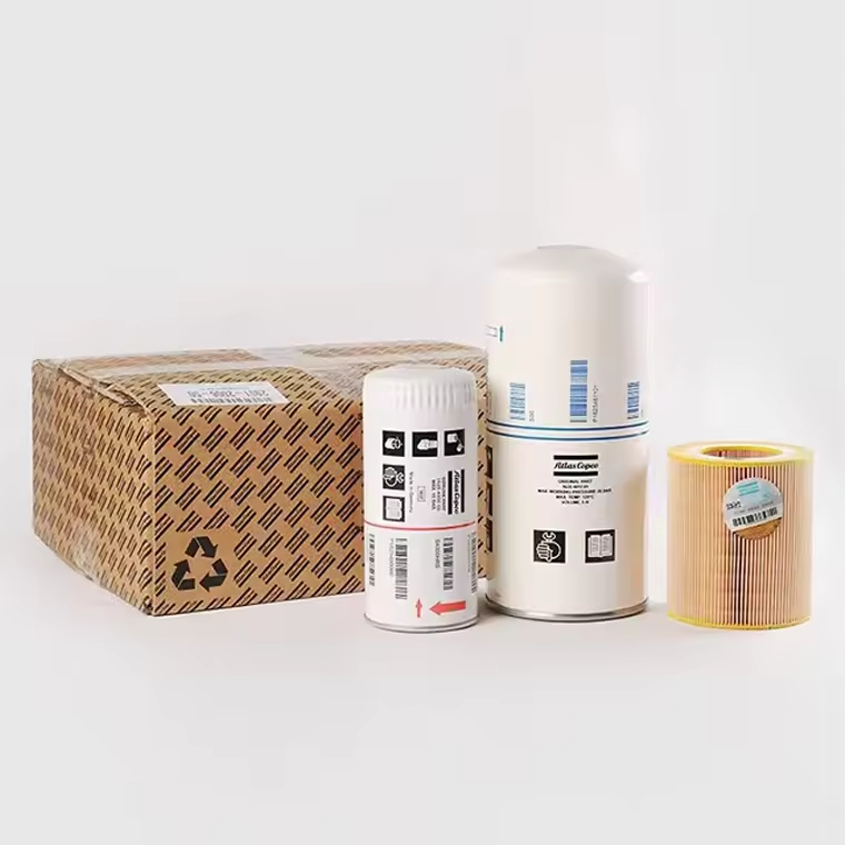 Atlas Copco Industrial Air Oil Filter Kit 3002600790 Kompressor reservdelar för skruvluftkompressor med 4000 timmars användning