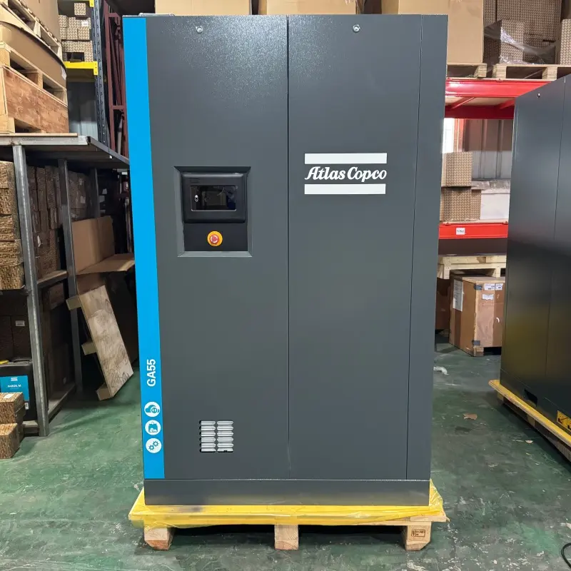 Atlas Copco GA55 55kW 75HP Oljeinsprutad skruv Luftkompressor Original