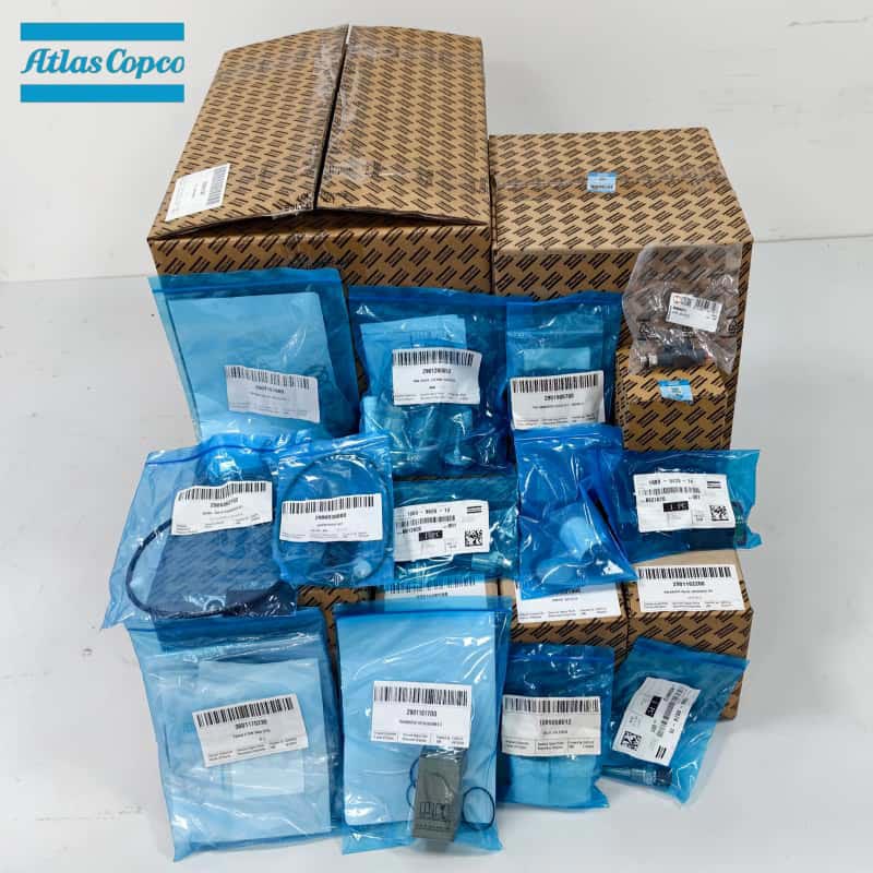 Atlas Copco original äkta luftkompressor reservdelar Oljeseparator Filterventil Avlastare Servicesats Sensor EWD Dränering