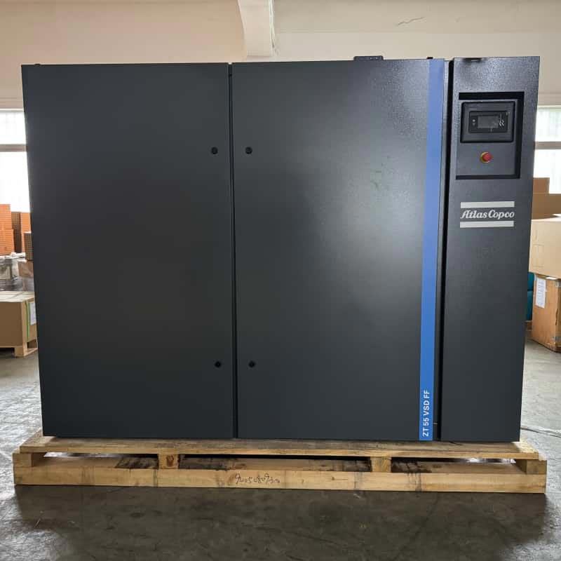 Atlas Copco ZT55 VSD FF | Oljefri luftkompressor 55kW för farmaceutisk livsmedelsindustri klass 0